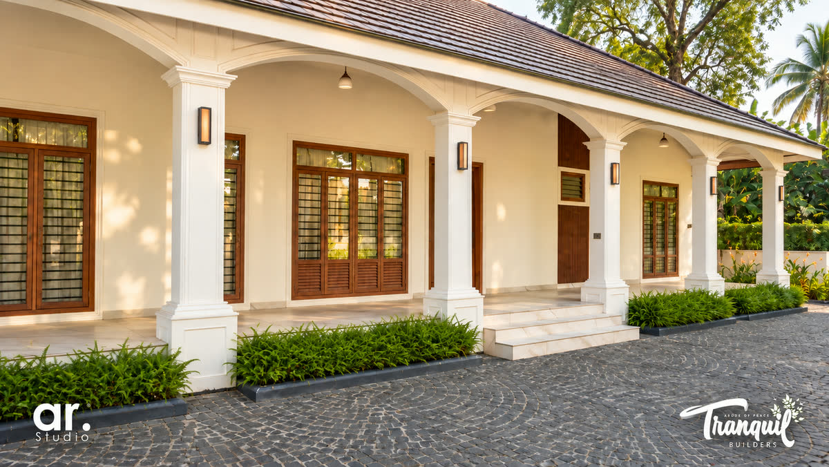 Ajish Residency — the front elevation