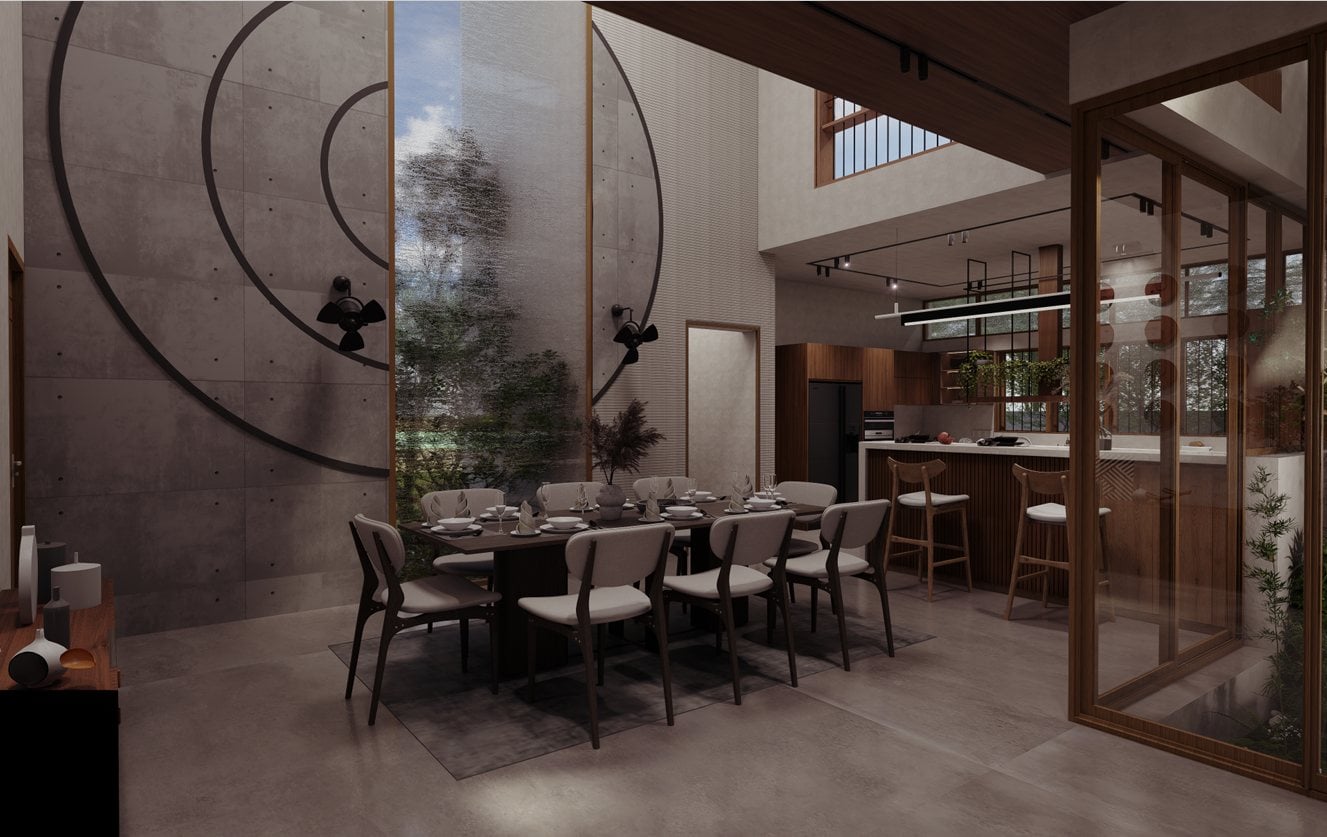 The Long House, a luxury home by Tranquil Builders